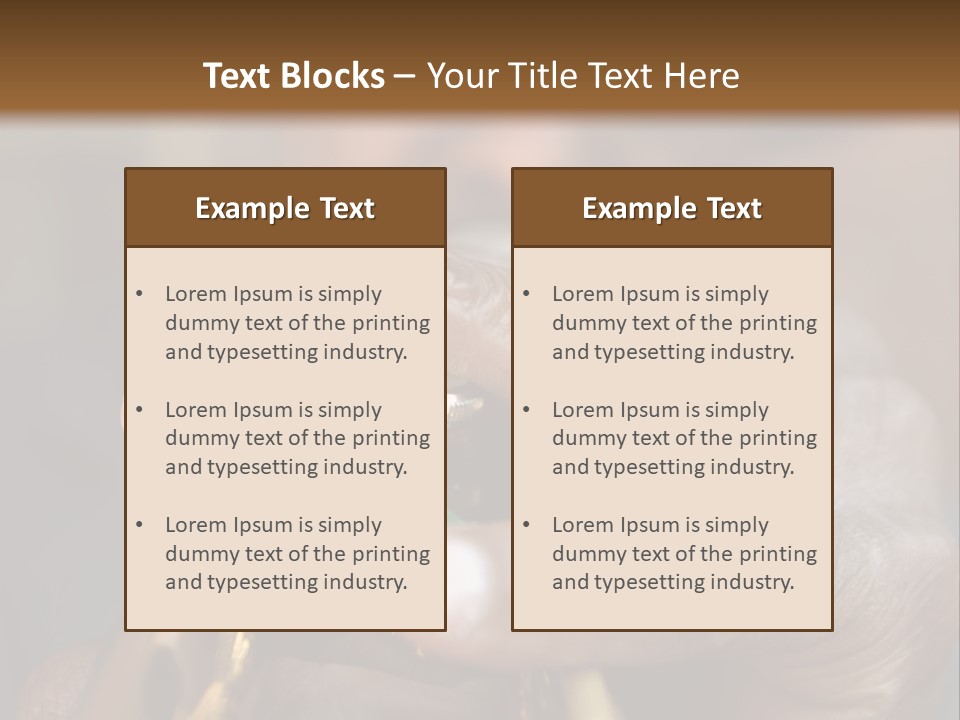 Black Man And Trumpet PowerPoint Template