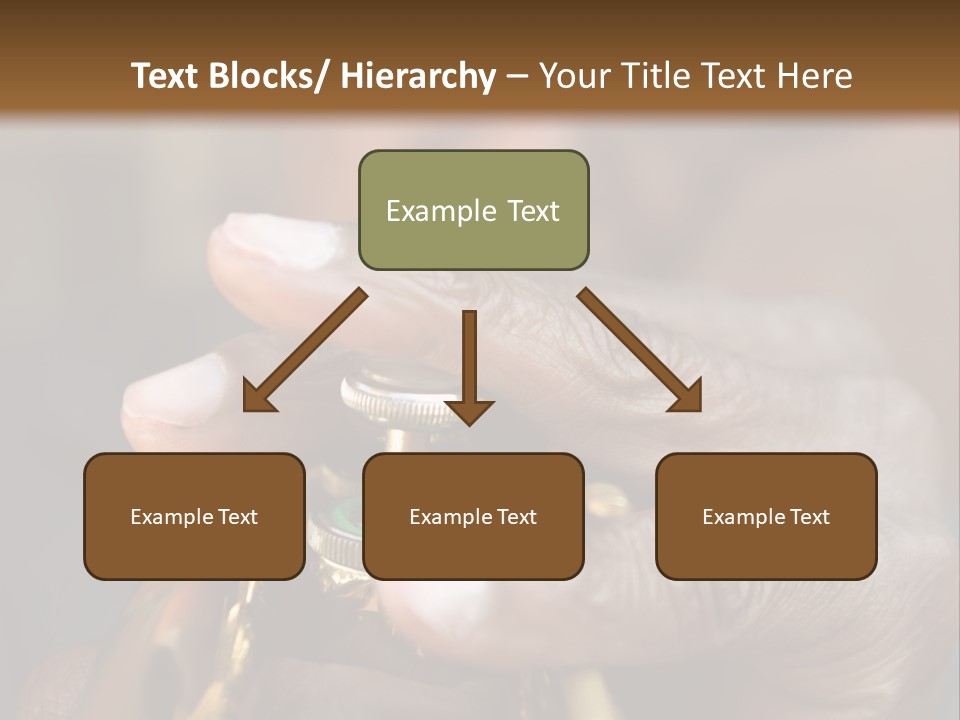 Black Man And Trumpet PowerPoint Template