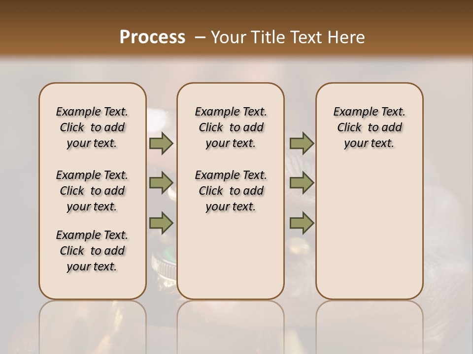 Black Man And Trumpet PowerPoint Template