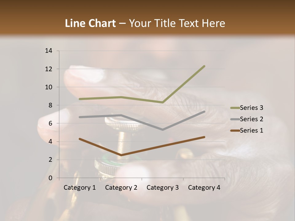 Black Man And Trumpet PowerPoint Template