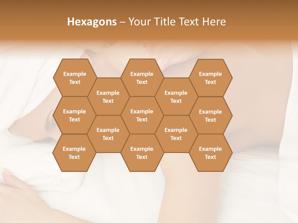 Lovely Lady In Massage Salon PowerPoint Template