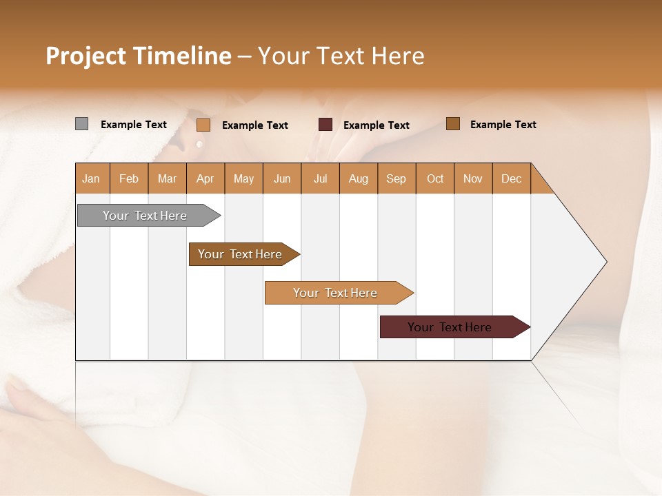 Lovely Lady In Massage Salon PowerPoint Template