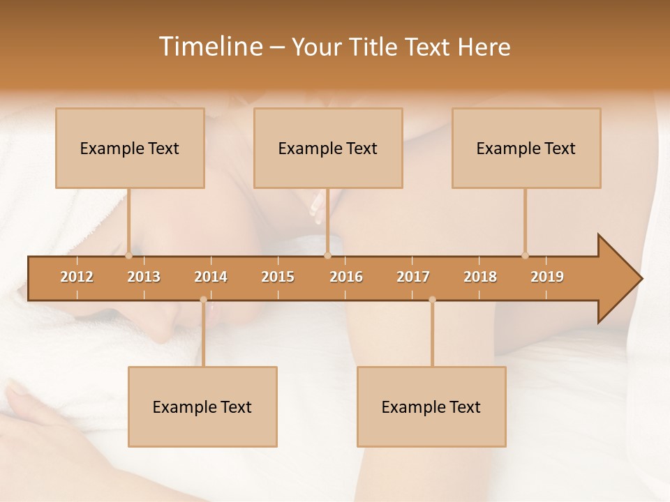 Lovely Lady In Massage Salon PowerPoint Template