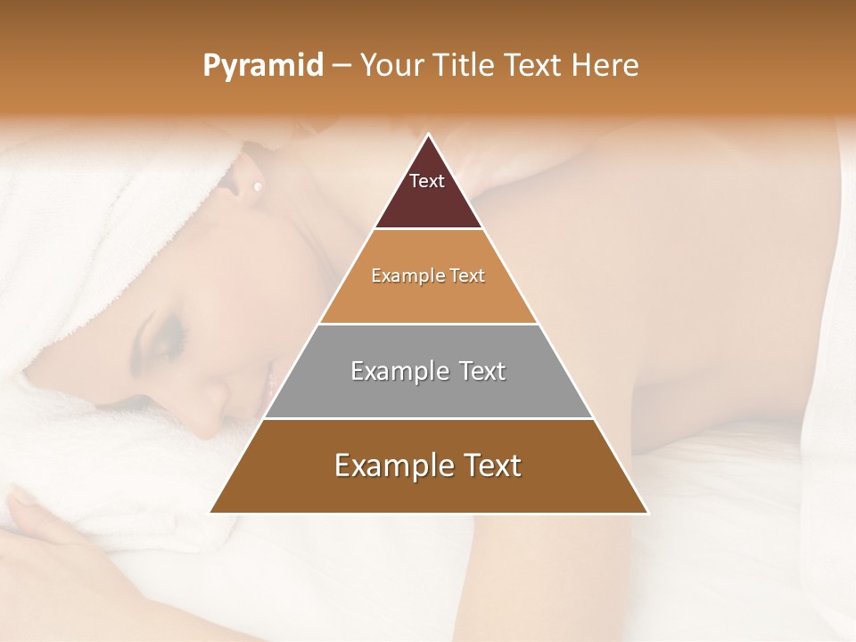 Lovely Lady In Massage Salon PowerPoint Template