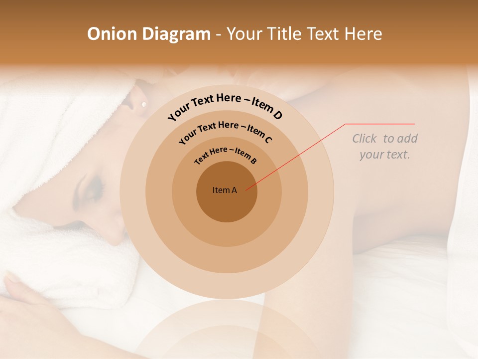 Lovely Lady In Massage Salon PowerPoint Template