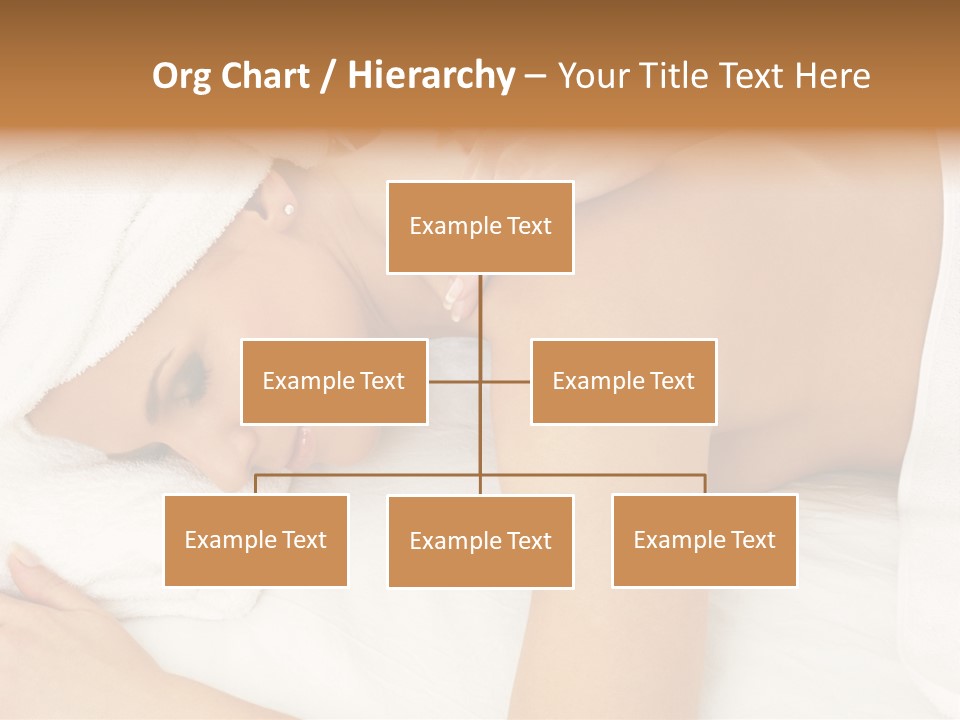 Lovely Lady In Massage Salon PowerPoint Template