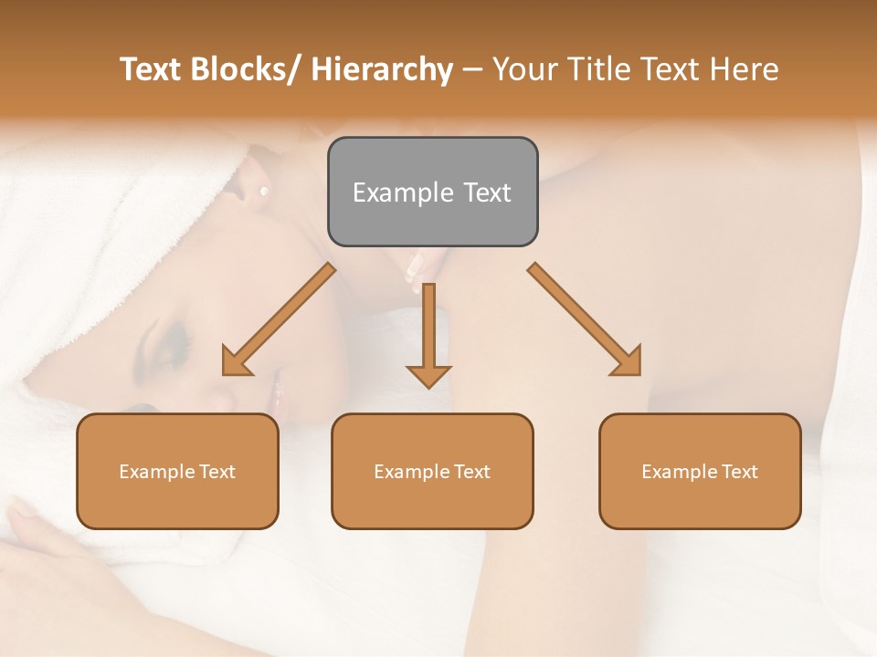 Lovely Lady In Massage Salon PowerPoint Template