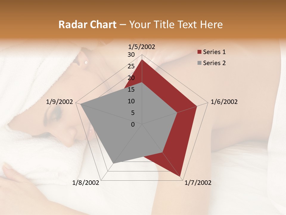 Lovely Lady In Massage Salon PowerPoint Template