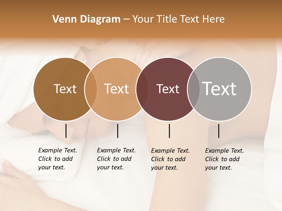 Lovely Lady In Massage Salon PowerPoint Template