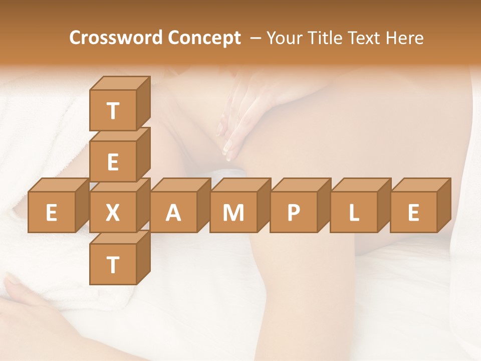 Lovely Lady In Massage Salon PowerPoint Template