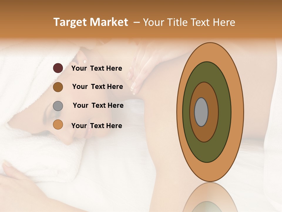 Lovely Lady In Massage Salon PowerPoint Template