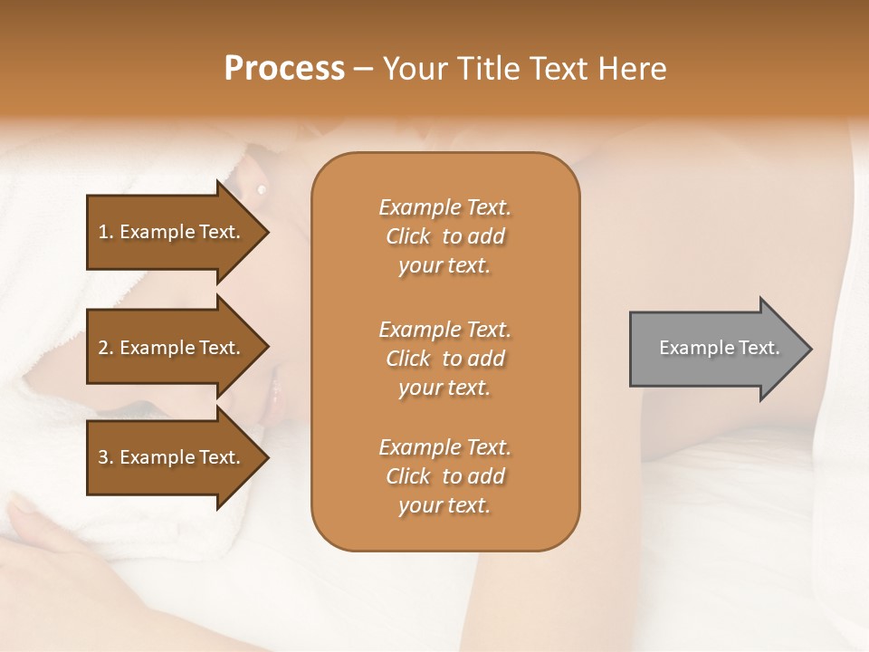 Lovely Lady In Massage Salon PowerPoint Template