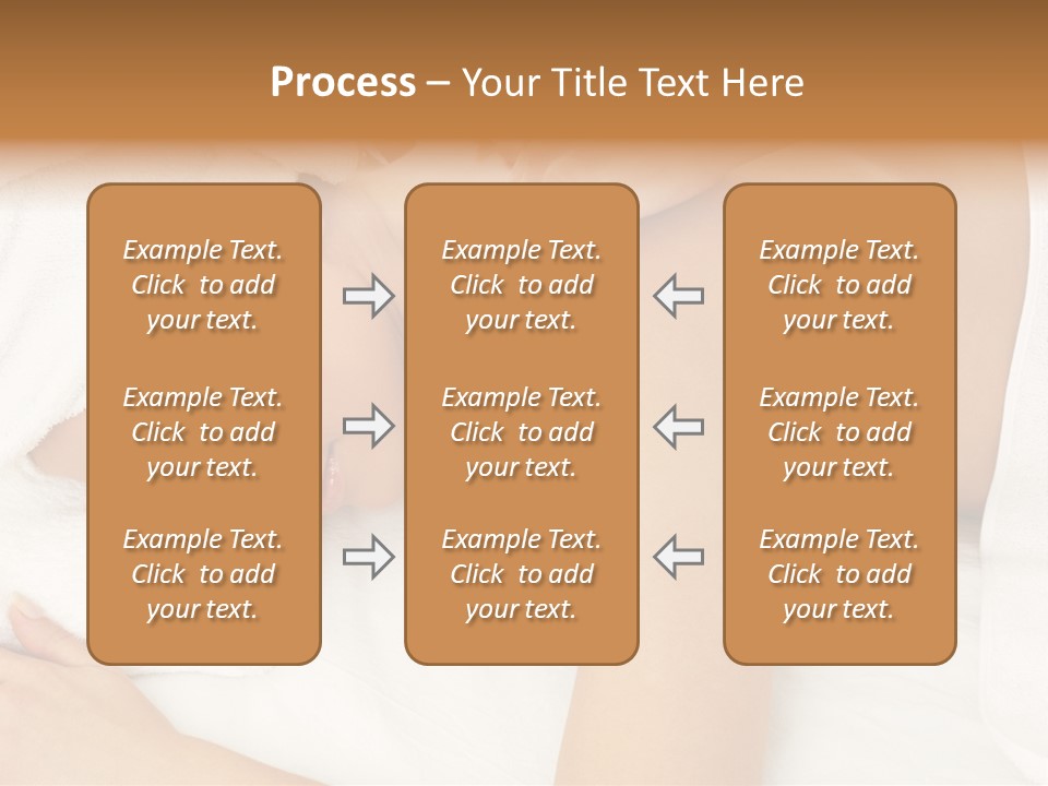 Lovely Lady In Massage Salon PowerPoint Template