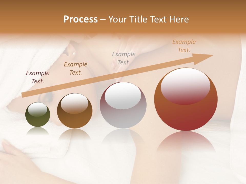 Lovely Lady In Massage Salon PowerPoint Template