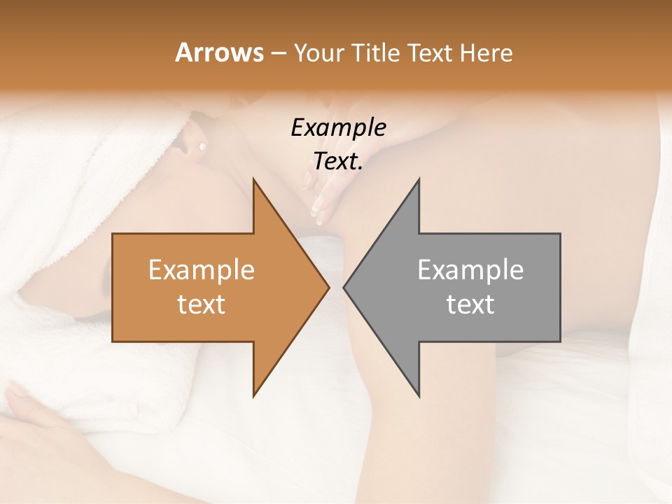 Lovely Lady In Massage Salon PowerPoint Template