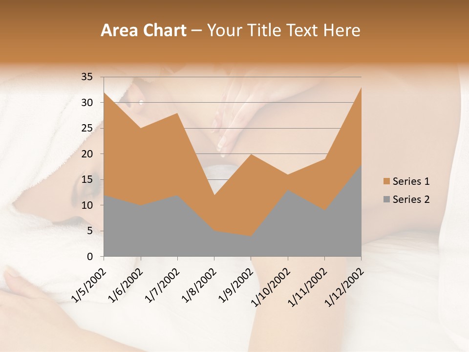 Lovely Lady In Massage Salon PowerPoint Template