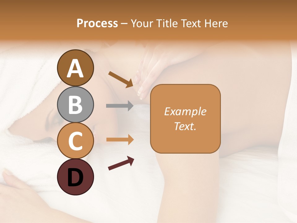 Lovely Lady In Massage Salon PowerPoint Template