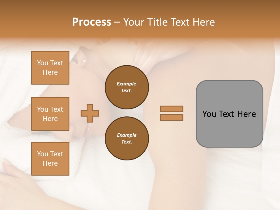 Lovely Lady In Massage Salon PowerPoint Template