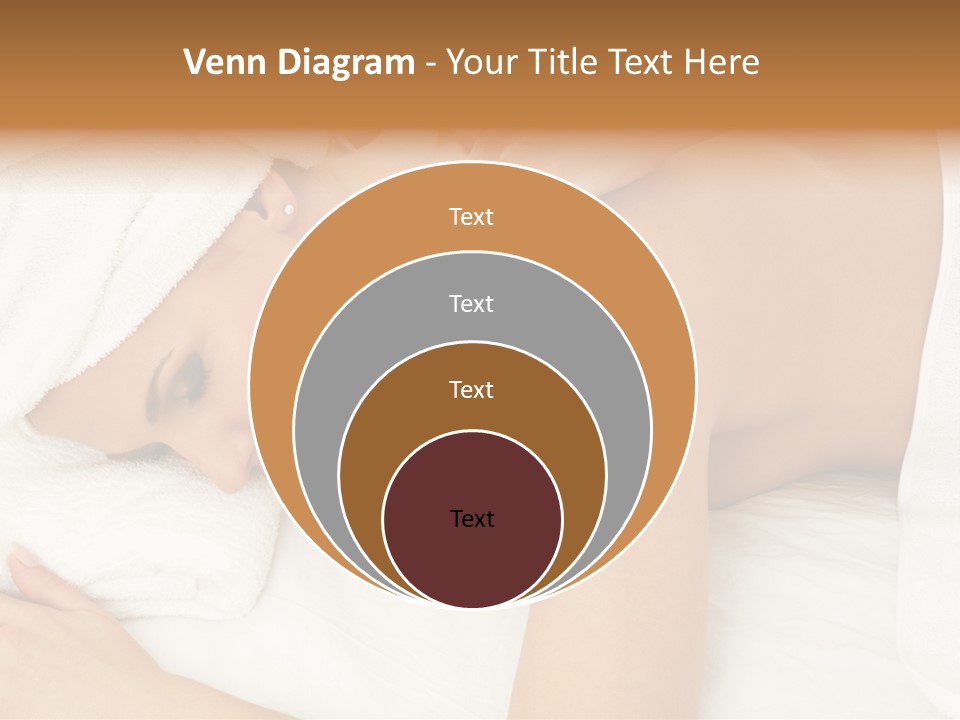 Lovely Lady In Massage Salon PowerPoint Template