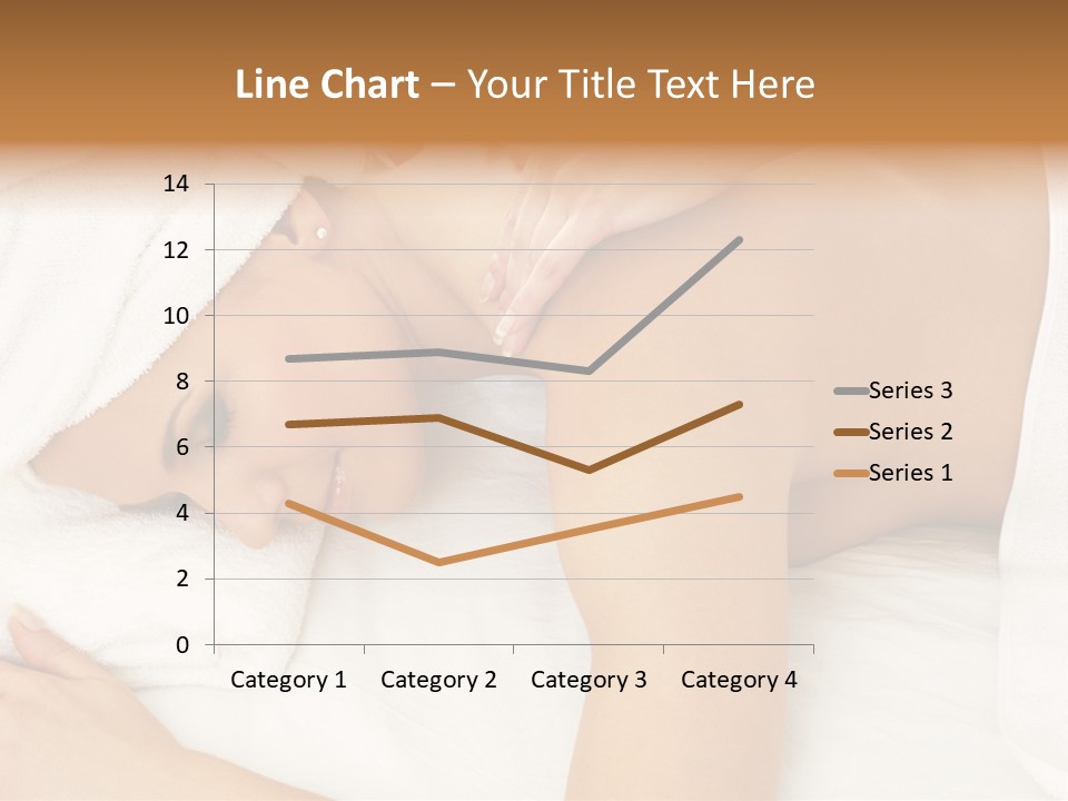 Lovely Lady In Massage Salon PowerPoint Template