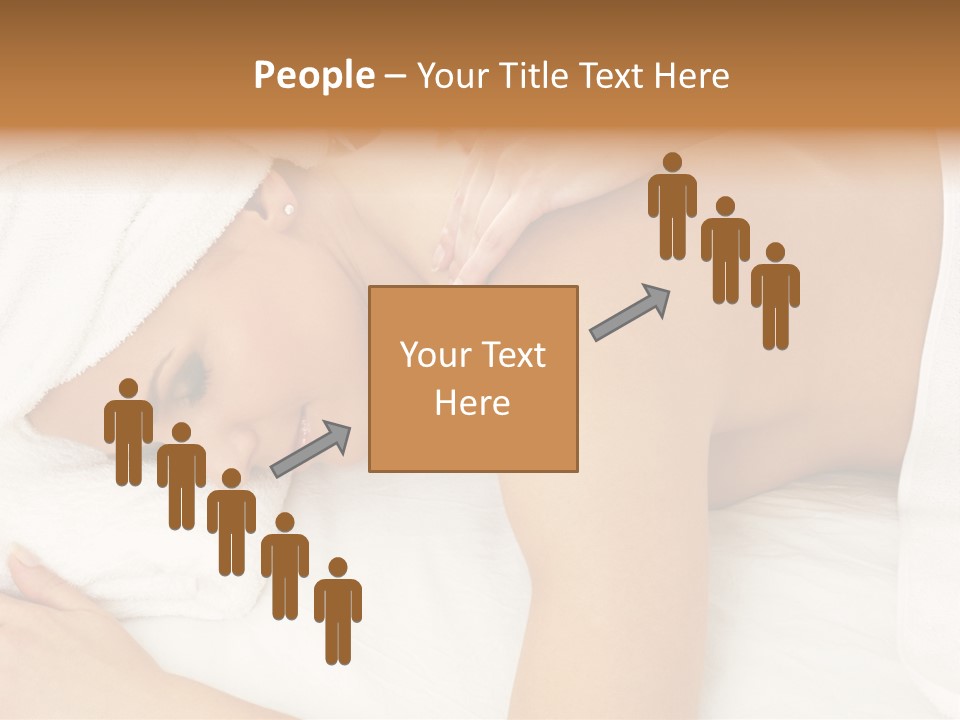 Lovely Lady In Massage Salon PowerPoint Template