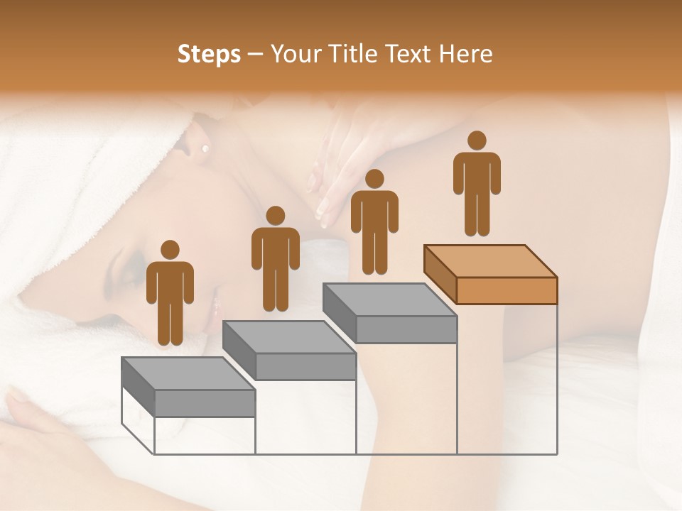 Lovely Lady In Massage Salon PowerPoint Template