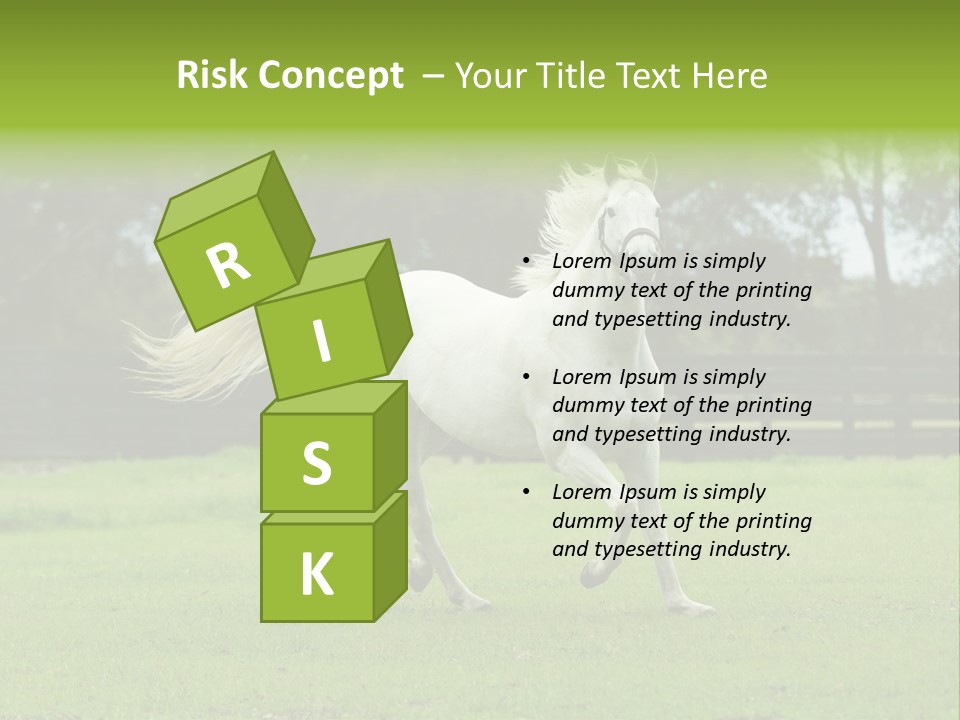 Beautiful Horses 24. See More In My Portfolio PowerPoint Template