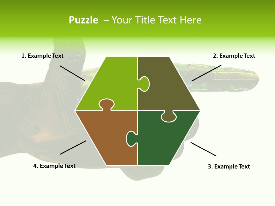 Digital Element Prop, Isolated In White Background For Easier Editing And Integration PowerPoint Template