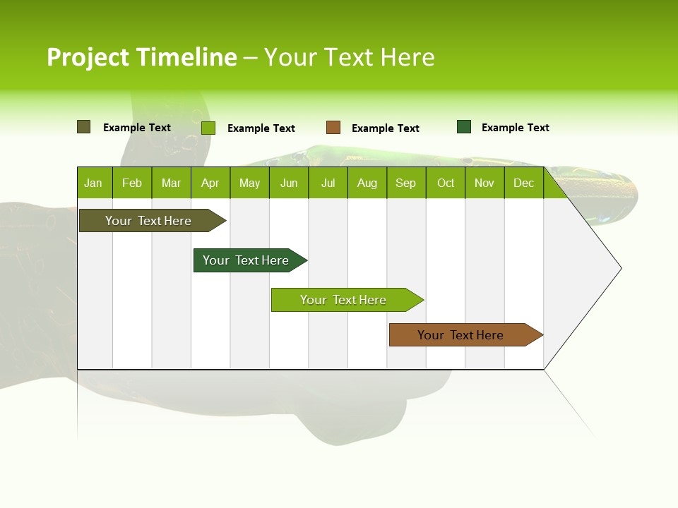 Digital Element Prop, Isolated In White Background For Easier Editing And Integration PowerPoint Template