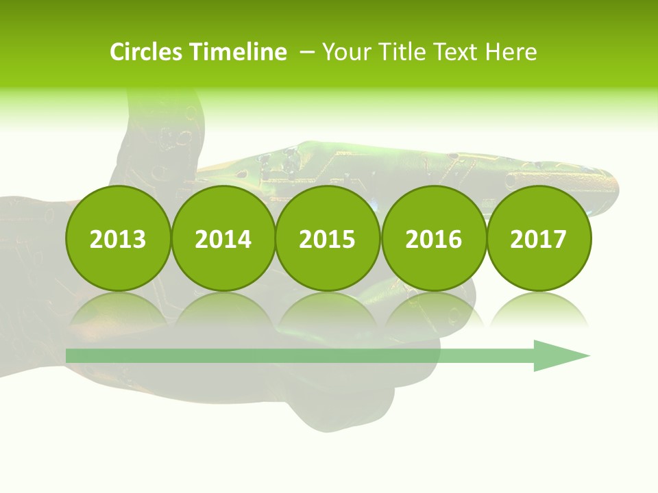 Digital Element Prop, Isolated In White Background For Easier Editing And Integration PowerPoint Template