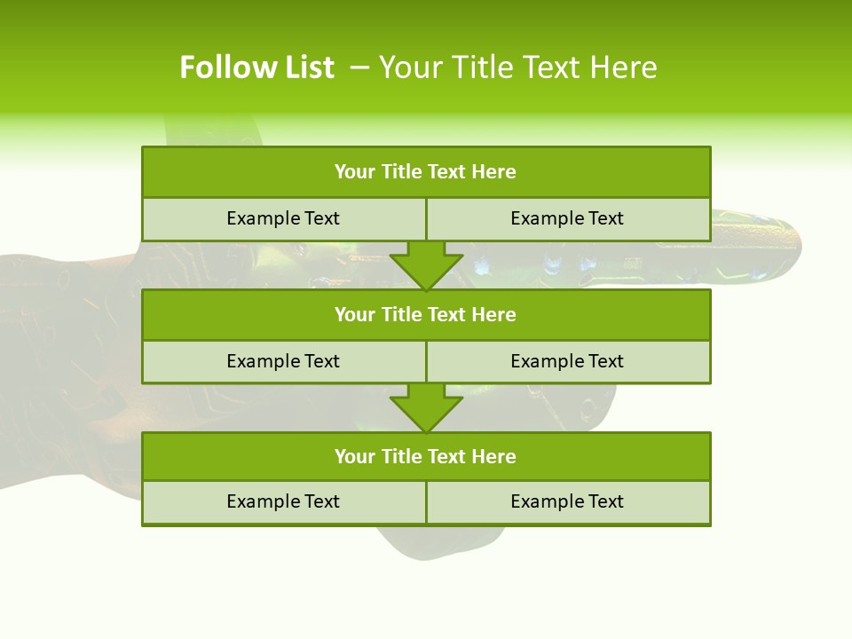 Digital Element Prop, Isolated In White Background For Easier Editing And Integration PowerPoint Template