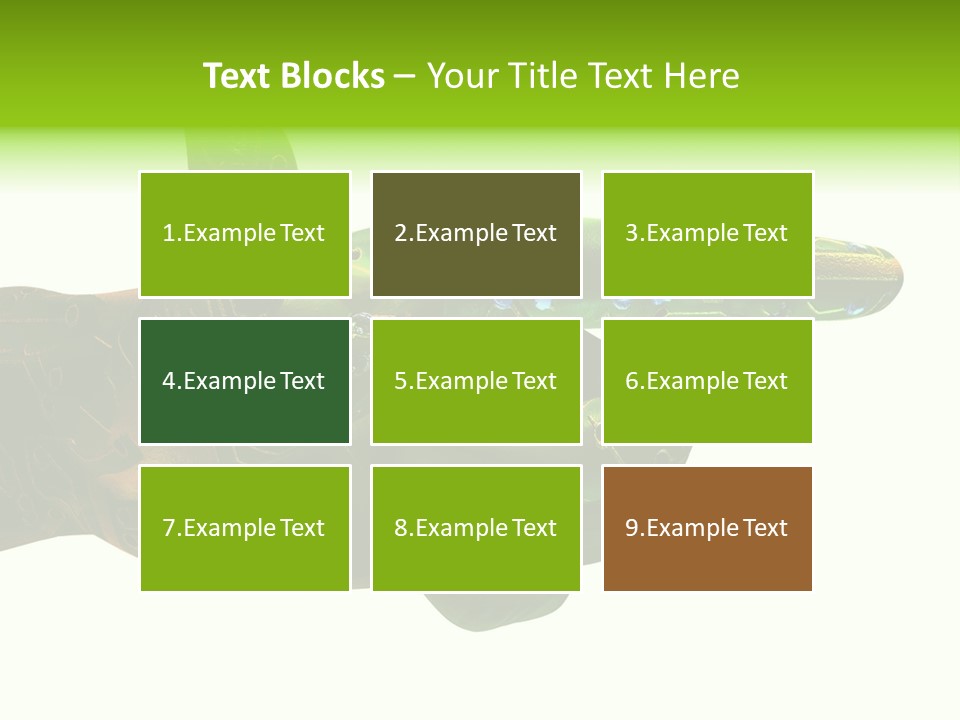 Digital Element Prop, Isolated In White Background For Easier Editing And Integration PowerPoint Template