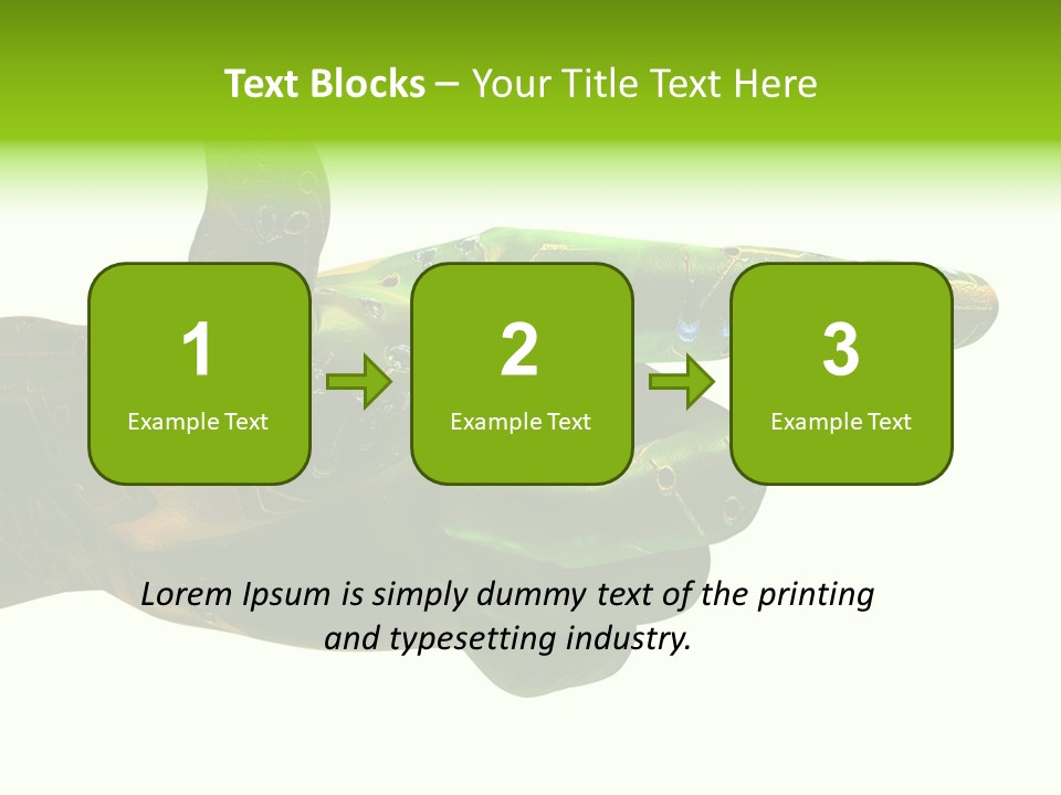 Digital Element Prop, Isolated In White Background For Easier Editing And Integration PowerPoint Template