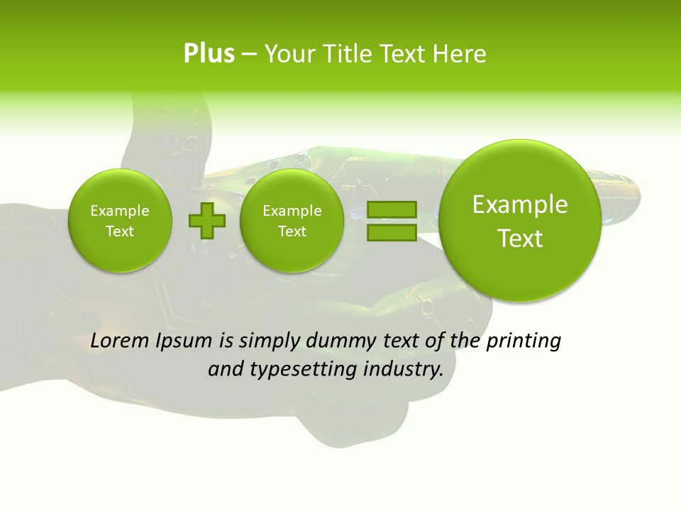 Digital Element Prop, Isolated In White Background For Easier Editing And Integration PowerPoint Template