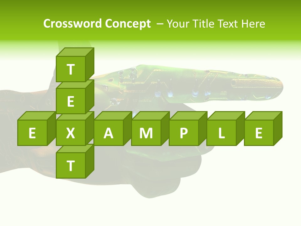 Digital Element Prop, Isolated In White Background For Easier Editing And Integration PowerPoint Template