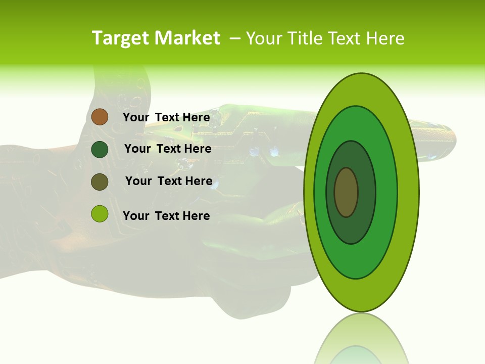 Digital Element Prop, Isolated In White Background For Easier Editing And Integration PowerPoint Template