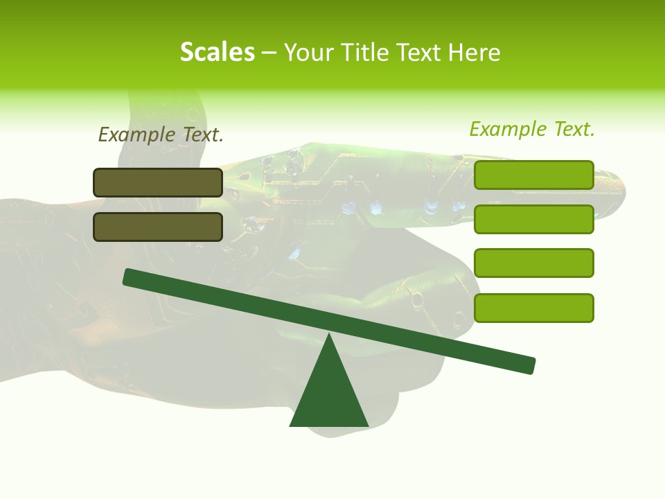 Digital Element Prop, Isolated In White Background For Easier Editing And Integration PowerPoint Template