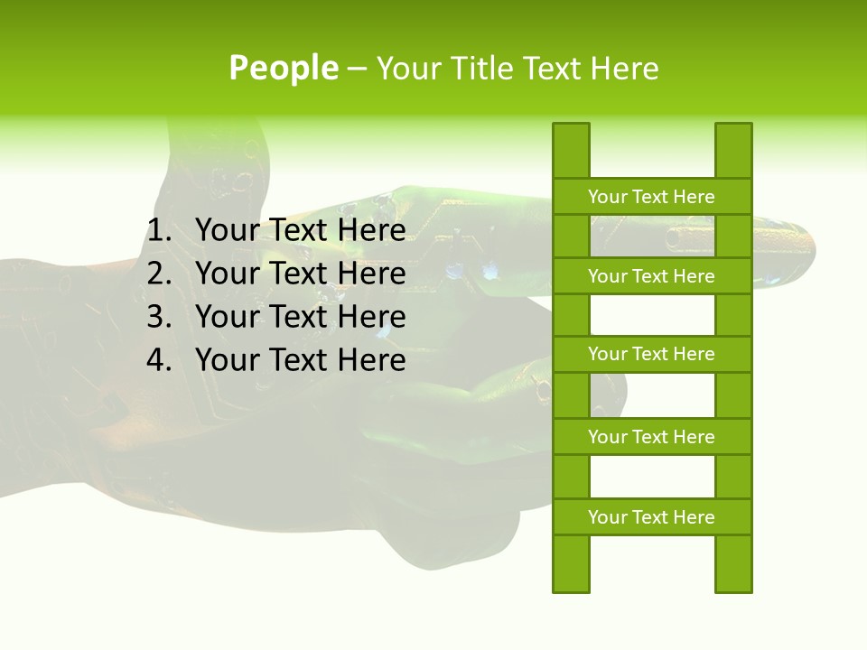 Digital Element Prop, Isolated In White Background For Easier Editing And Integration PowerPoint Template