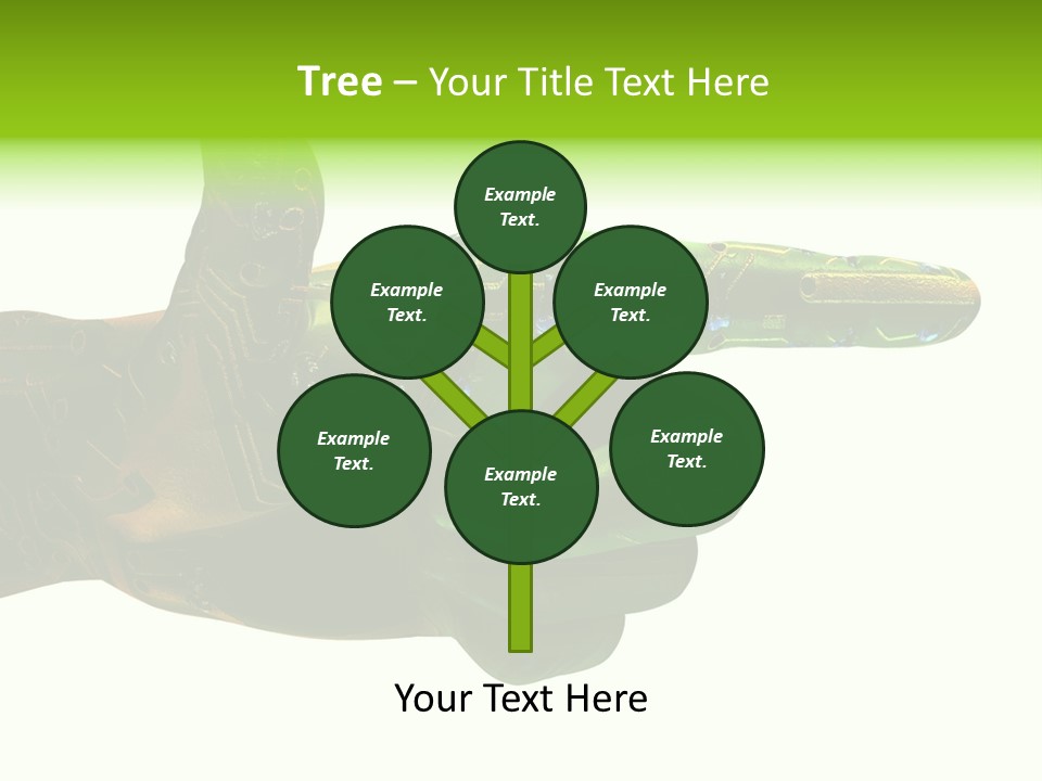 Digital Element Prop, Isolated In White Background For Easier Editing And Integration PowerPoint Template