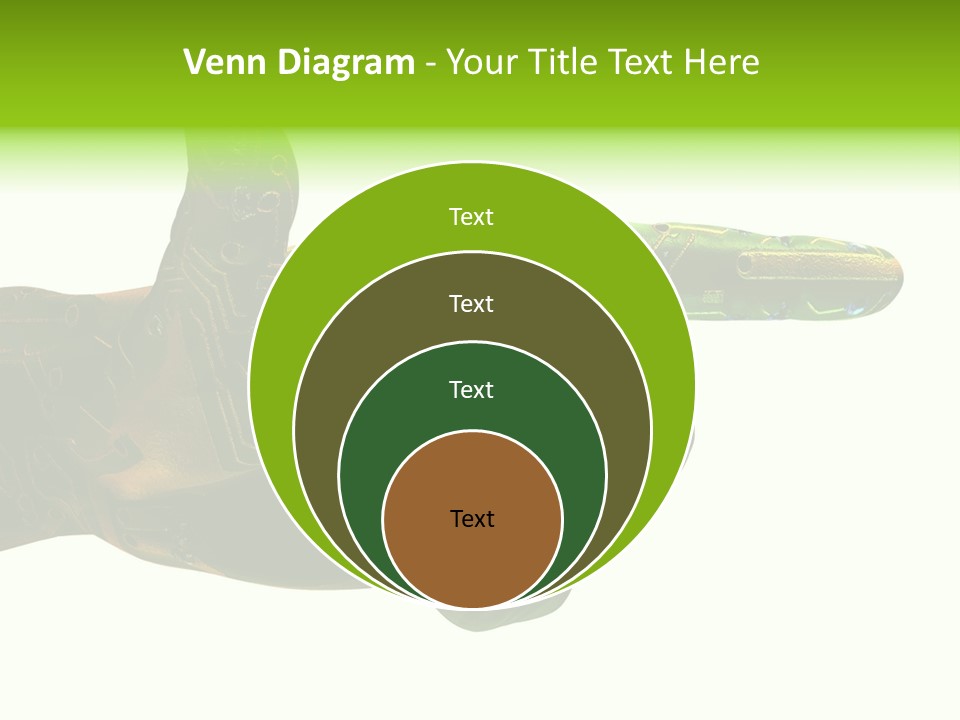Digital Element Prop, Isolated In White Background For Easier Editing And Integration PowerPoint Template