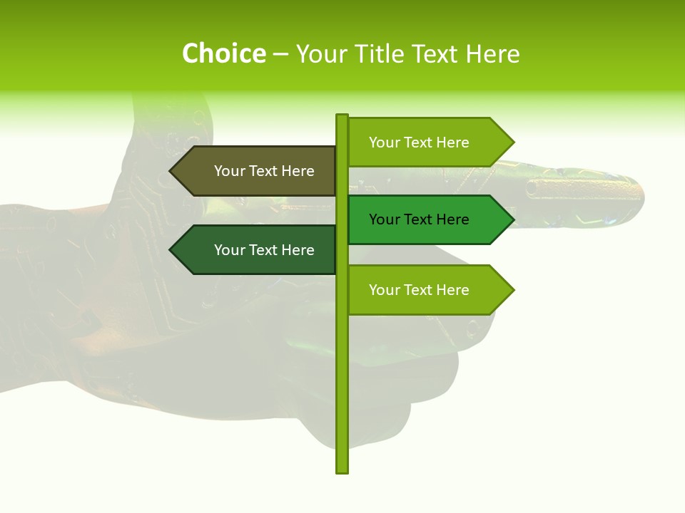 Digital Element Prop, Isolated In White Background For Easier Editing And Integration PowerPoint Template