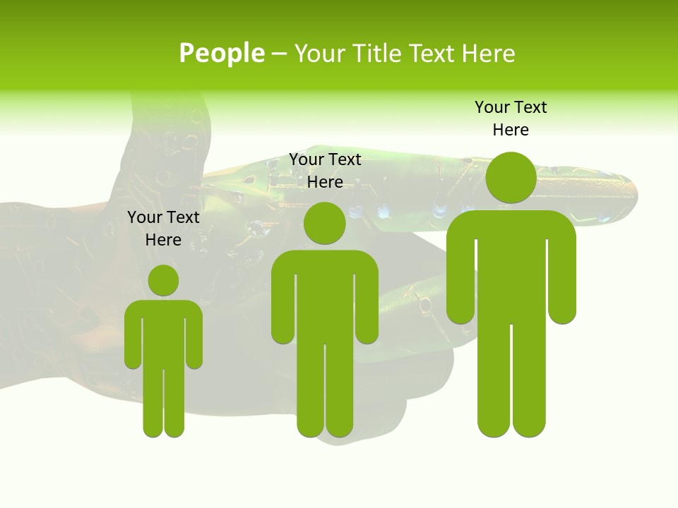 Digital Element Prop, Isolated In White Background For Easier Editing And Integration PowerPoint Template