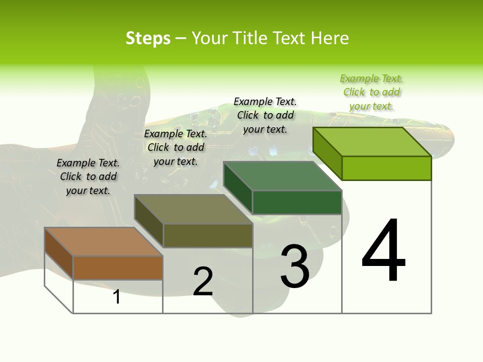 Digital Element Prop, Isolated In White Background For Easier Editing And Integration PowerPoint Template