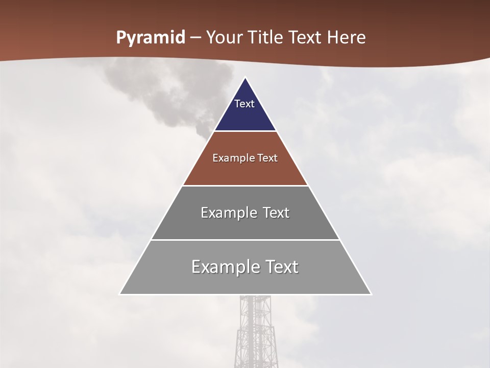 Flare In The Port Of Antwerp(Belgium/Eur Ope) PowerPoint Template