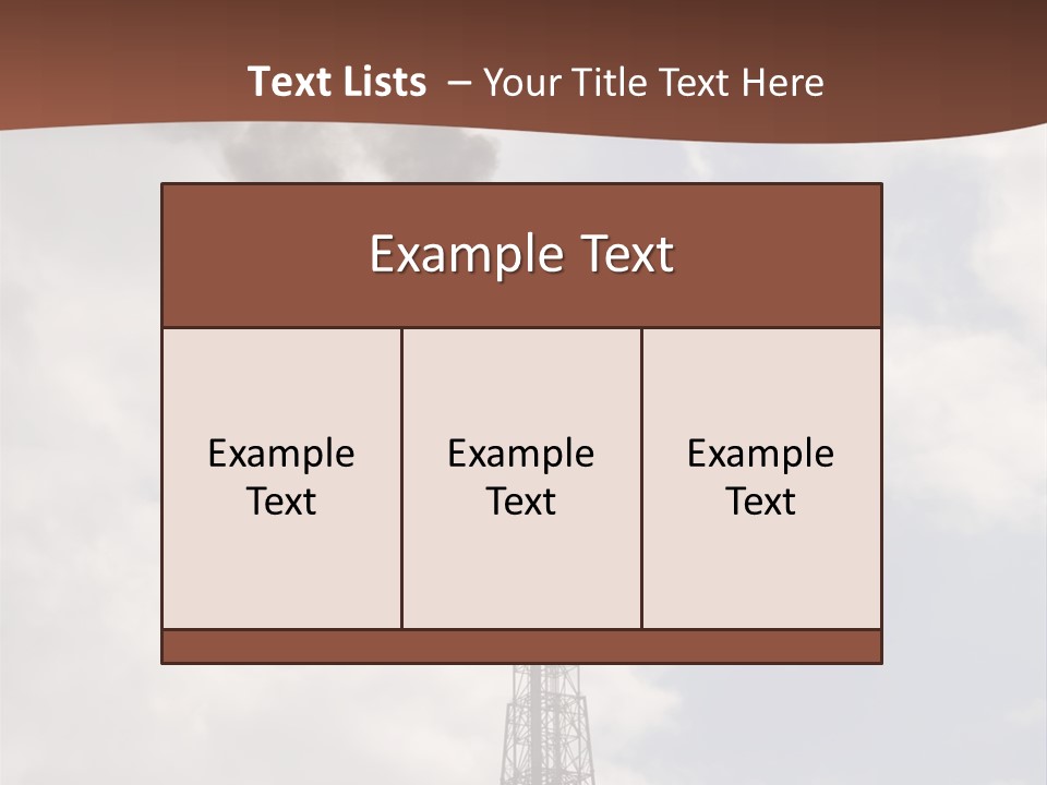Flare In The Port Of Antwerp(Belgium/Eur Ope) PowerPoint Template
