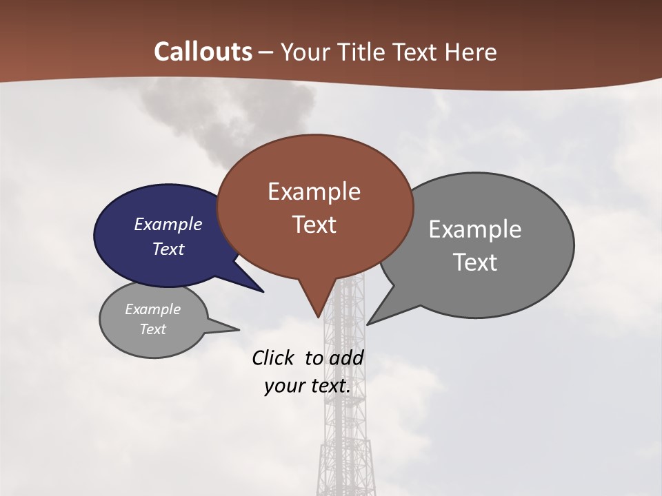 Flare In The Port Of Antwerp(Belgium/Eur Ope) PowerPoint Template