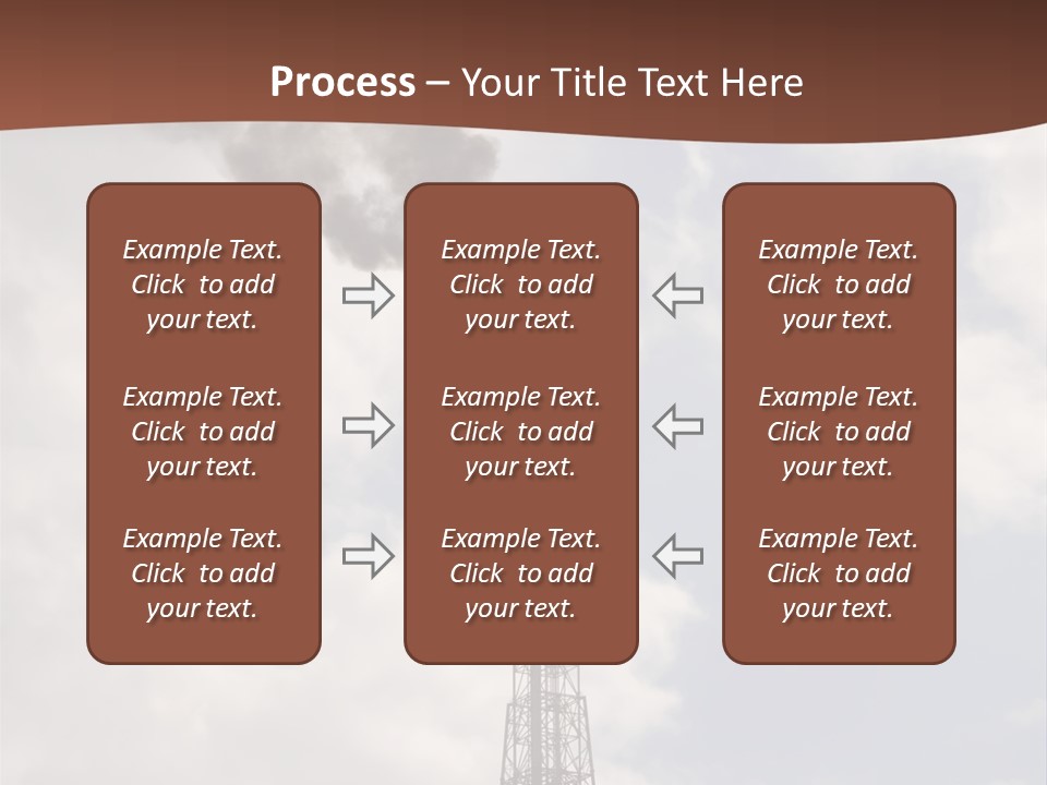 Flare In The Port Of Antwerp(Belgium/Eur Ope) PowerPoint Template