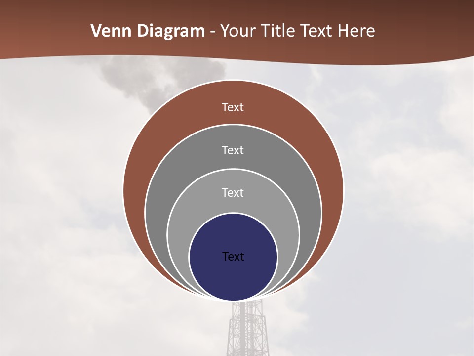 Flare In The Port Of Antwerp(Belgium/Eur Ope) PowerPoint Template