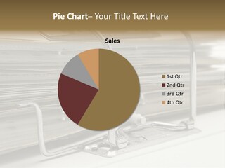 Open Lever Arch File (Close View) PowerPoint Template