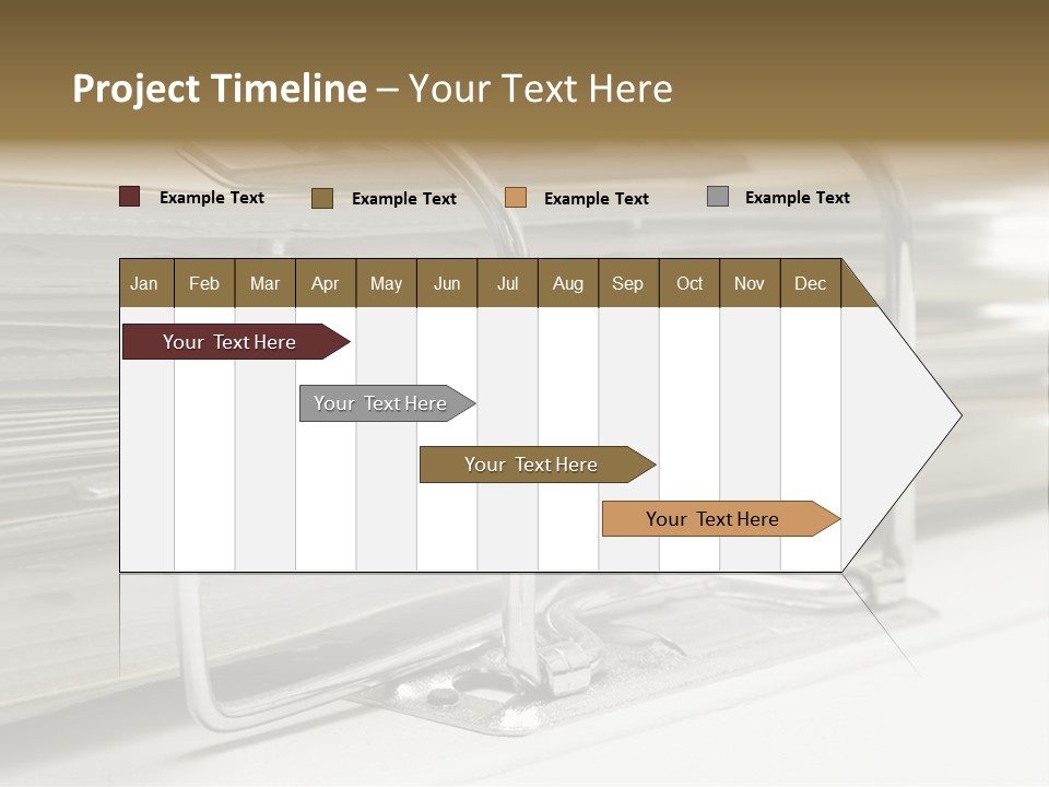 Open Lever Arch File (Close View) PowerPoint Template